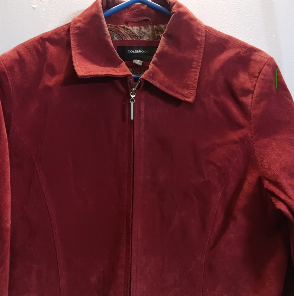 Womens Maroo. Cole Brook Leather Jacket